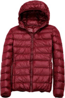 New | Size: Youth Large Ultra Light Down Wine Red Puffer Jacket