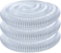 As-New POWERTEC 5" &times; 20' Dust Collection Hose Dust Collection Hosefor Woodworking and Wood Shop Dust Collection System (70266) | Retails Over $200