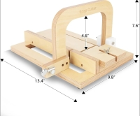 New: Wooden Wire Soap Cutter - See Photos for Dimensions - Retails for 110$