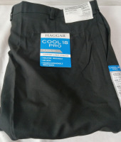 New | Size 50x30 Men's Haggar Shirt Gripper Dress Pants | Retails $80