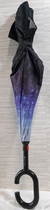New Siepasa Purple Reverse Open Umbrella