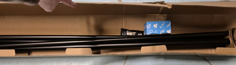 As New Umbra Double Adjustable Curtain Rods - No Brackets