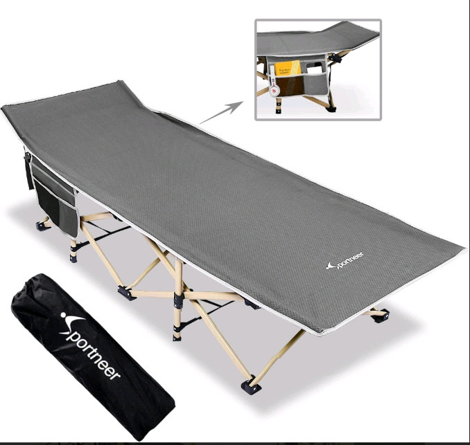 New In Box | Sportneer Camping Cot, Max Load 450 LBS | * Retails $61.99 *