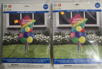 2 New | 321 Party! Ballon Yard Sign Kits