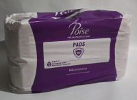 New Sealed | 64Ct Poise Fresh Protection Maximum Long Pads