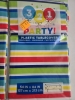 5 New | 321 Party! 54" x 84" Plastic Table Covers - 2