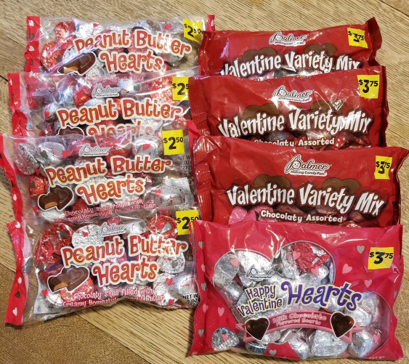 5 pounds of assorted Palmer chocolate