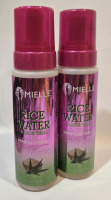 2 New | 222mL Mielle Rice Water & Aloe Vera Blend Braid Set Foam