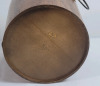 Vintage MCM Teak Ice Bucket with Tongs . Measures 9.5" tall . - 5