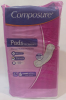 New | Composure Ultimate Absorbancy Pads for Women | Discreet Bladder Protection up to 12hrs | 27 Pads Total