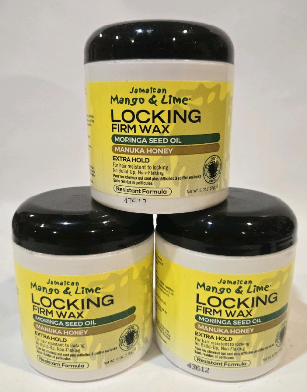 3 New | 155g Jamaican Mango Lime Locking Firm Wax