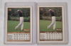 1990 Skybox NBA Basketball Michael Jordan &times;2 & David Robinson &times;2 Trading Card Singles . Four (4) Trading Cards - 3
