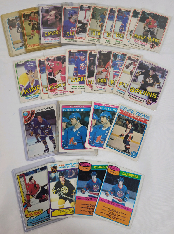 1979 - 1983 NHL Hockey Stars Trading Cards , 27 Trading Cards