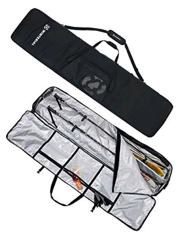 New | Winterial Rolling Double Ski Travel Bag Pack with 5 Storage Compartments | Retails Over $130