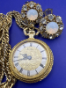 Vintage RITMA Watch Necklace Amazing Earrings