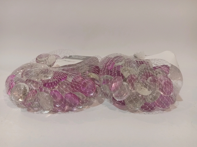 2lbs New | Decorative Glass Gems | Perfect For Vases and Pots
