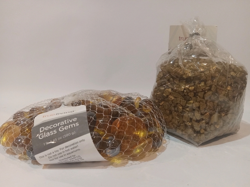 2lbs New | Decorative Glass Gems | Perfect for Vases and Pots
