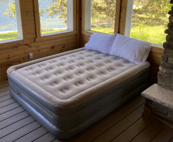 New in Box | 80" x 60" x 18" Cumbor Double High Air Mattress
