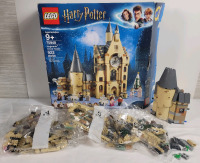 LEGO Harry Potter Hogwarts Clock Tower , # 75948 . Open Box , Started . Bags 4 , 5 & 6 Sealed . Cannot Confirm if Complete or Not , Missing Some Mini Figs