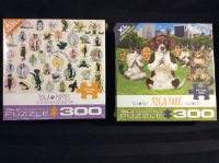 2 New YOGA PARK & YOGA PUPPIES Puzzles ea 300 pcs