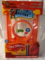 New Hot Wheels World's Smallest Stunt Action Set.