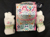 New Two Pair Fuzzy Bunny Fluffy Socks Hop Into Cozy One Size Insulated Owl Lunch Bag
