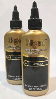 2 New | 88mL Bigen Semi-Permanent Hair Colour | JB1 Jet Black |