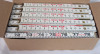 6 New Fufkin Red End Folding Wood Rulers w/Brass Tips , Inches & Centimeters . 6ft / 200cm - 3