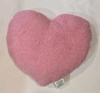 New | PInk Heart Shaped Pillow | 16" x 18"
