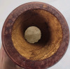 Indonesia Hand Crafted " Djembe " Drums . Measures 19.5" & 8" Tall - 5