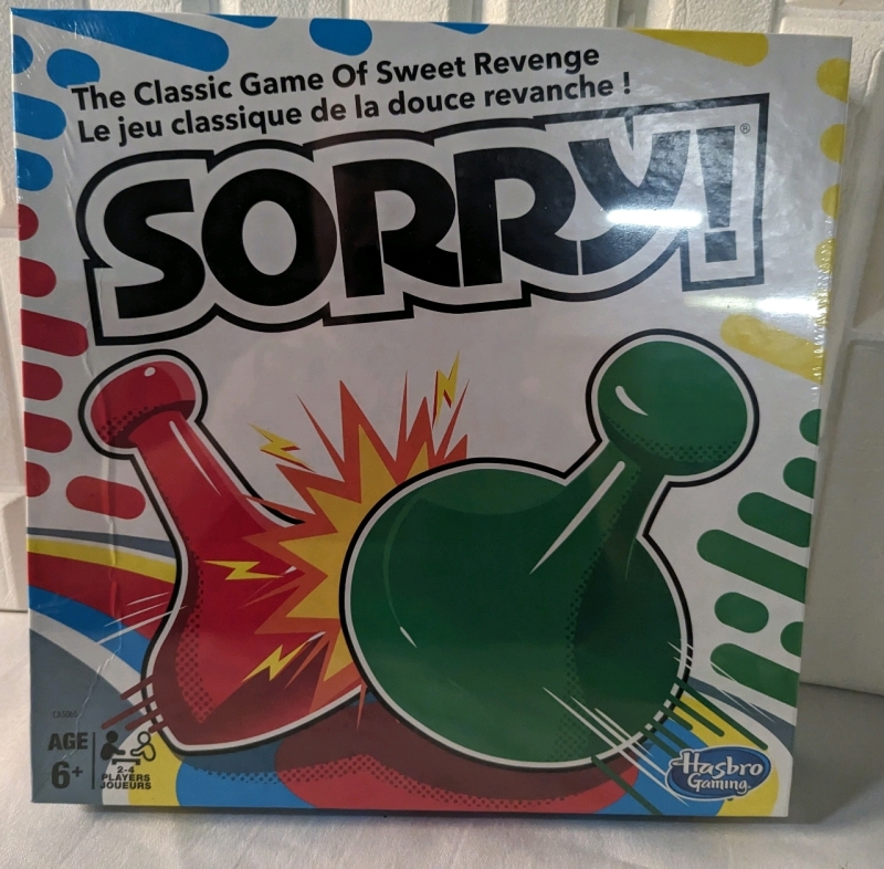 New Sorry Board Game