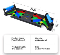 New | Pushup Board w/ 4 Settings for Shoulders, Triceps, Chest, and Back