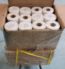 48 Rolls New White Sticker Labels . Each Label measures 4"&times;4" , 500 Labels Per Roll