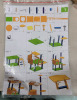 New - Cat Tree / Scratching Post . Appears Complete with Hardware & Instructions . Some Assembly Required - 2