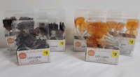New - Perfect Harvest 6 Fall Holiday LED String Lights . 6 Packs , 12 LED Lights per pack .