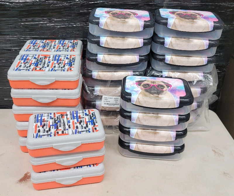 31 New Pencil / Storage Boxes . Measures 8"&times;2.5"&times;6" . Great for Teachers .