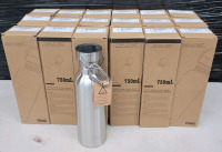 18 New Triple Tree Stainless Steel Sports Water Bottle . 750ml / 25.5 Fluid Oz. . Retail $360