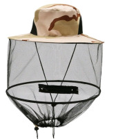 2 New | Beekeeping/Fishing Netted Hats w/ Mouth Zipper