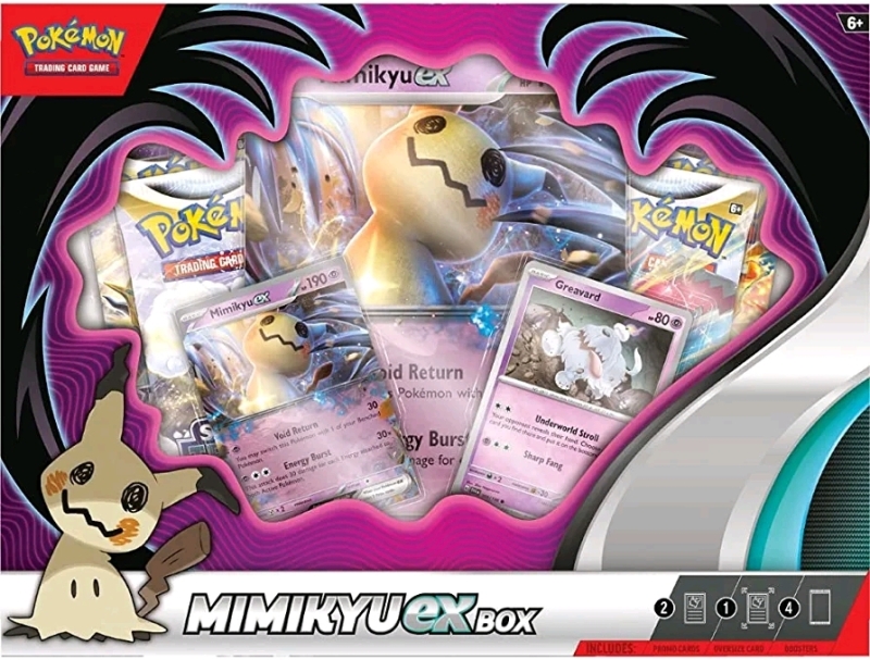 New Pokemon Mimikyu Ex Box