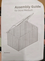 As New As Is Metal Storage Box 51x31x29 inches