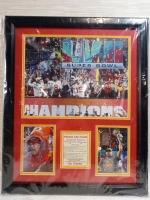 New Super Bowl LVII Kansas City Chiefs Champion Photo Set Framed Retails for $120