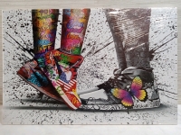 New Graffiti Pop Art Sneaker Print 23.5x16 inches
