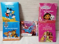 New Frozen Lego Set 43186 with Assorted Valentine's Cards