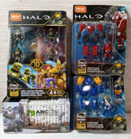 4 New Halo & Call of Duty Mega Construx Figures