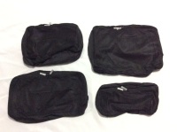 New Set of 4 Mesh Travel Bags