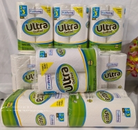 24 New Rolls of Ultra Quilted Paper Towels. 74 2 ply sheets per Roll.