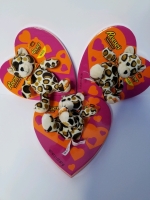 3 new boxes of REESE'S mini cups with stuffies