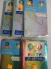 5 New | 321 Party! 54" x 84" Plastic Table Covers - 2