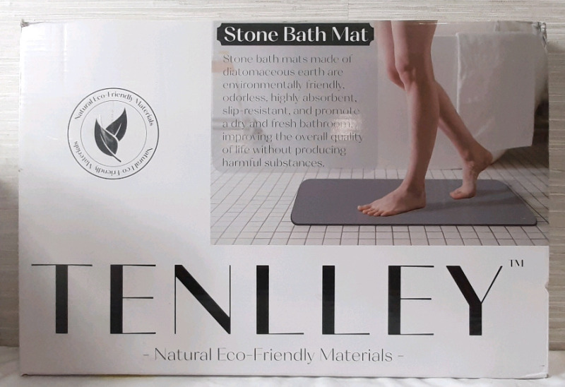 New in Box Tenlley Stone Bath Mat