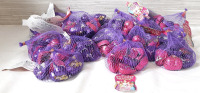 19 Bags of Disney Princess Themed Milk Chocolate Hearts